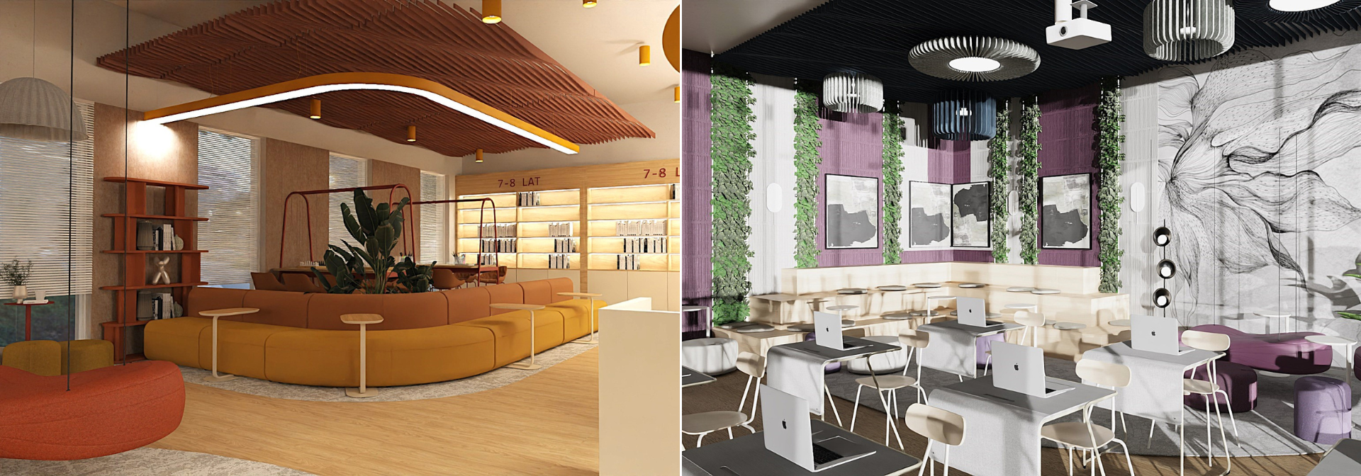 Dom kultury z biblioteką (strefa warsztatowa)