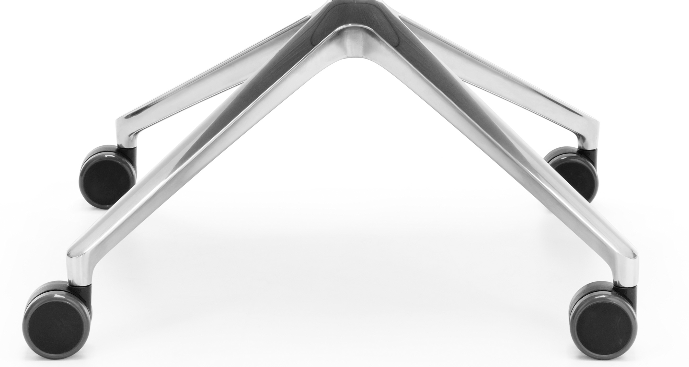 20HC - fotel obrotowy, mały kubełek, na bazie 4-ramiennej na kółkach