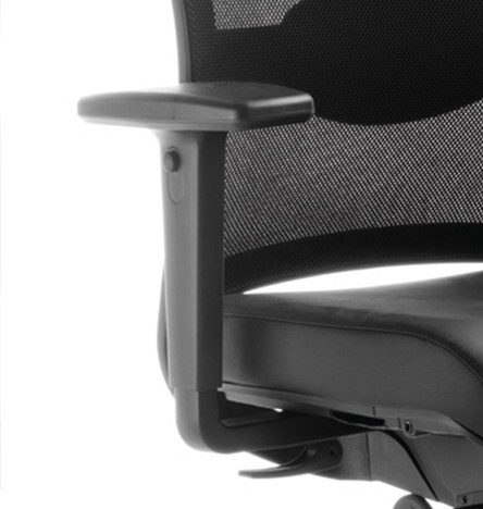 P48PU - regulacja góra-dół 3D, regulacja odległości od siedziska