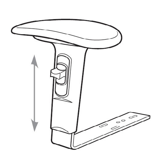 P45PU - regulacja góra dół 